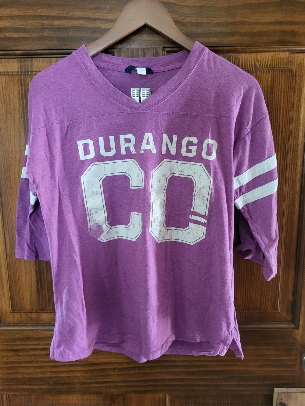 MV Sport Lavender Durango 'CO' V-Neck Jersey